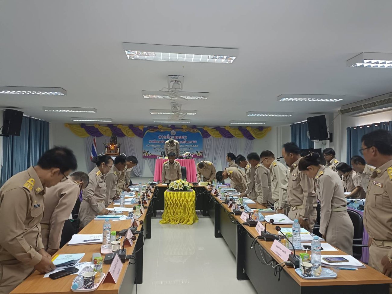 การประชุมสภาองค์การบริหารส่วนตำบลบ้านหวาย สมัยสามัญ สมัยที่ 3 ครั้งที่ 1 ประจำปี พ.ศ.2569 ในวันที่ 14 สิงหาคม 2569